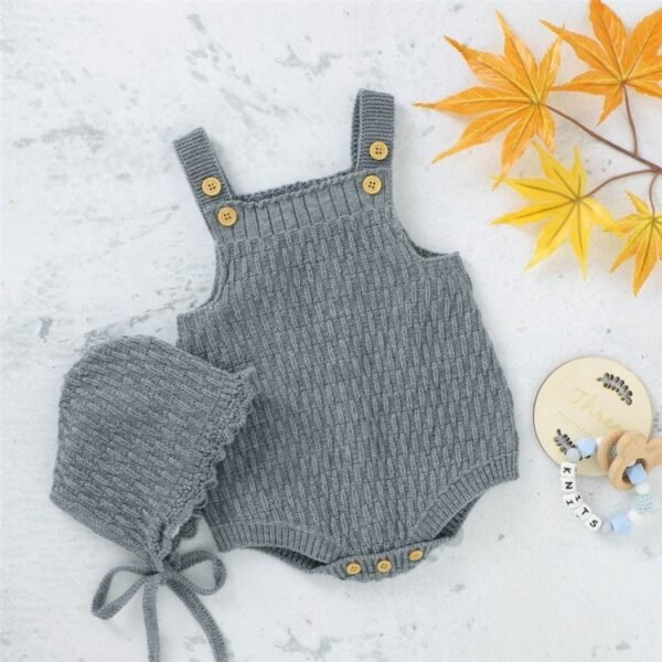 Knitted Baby Romper