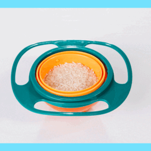 360 Rotate Spill-proof Bowl