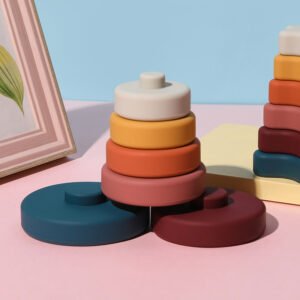 Silicone Baby Stacking Toy